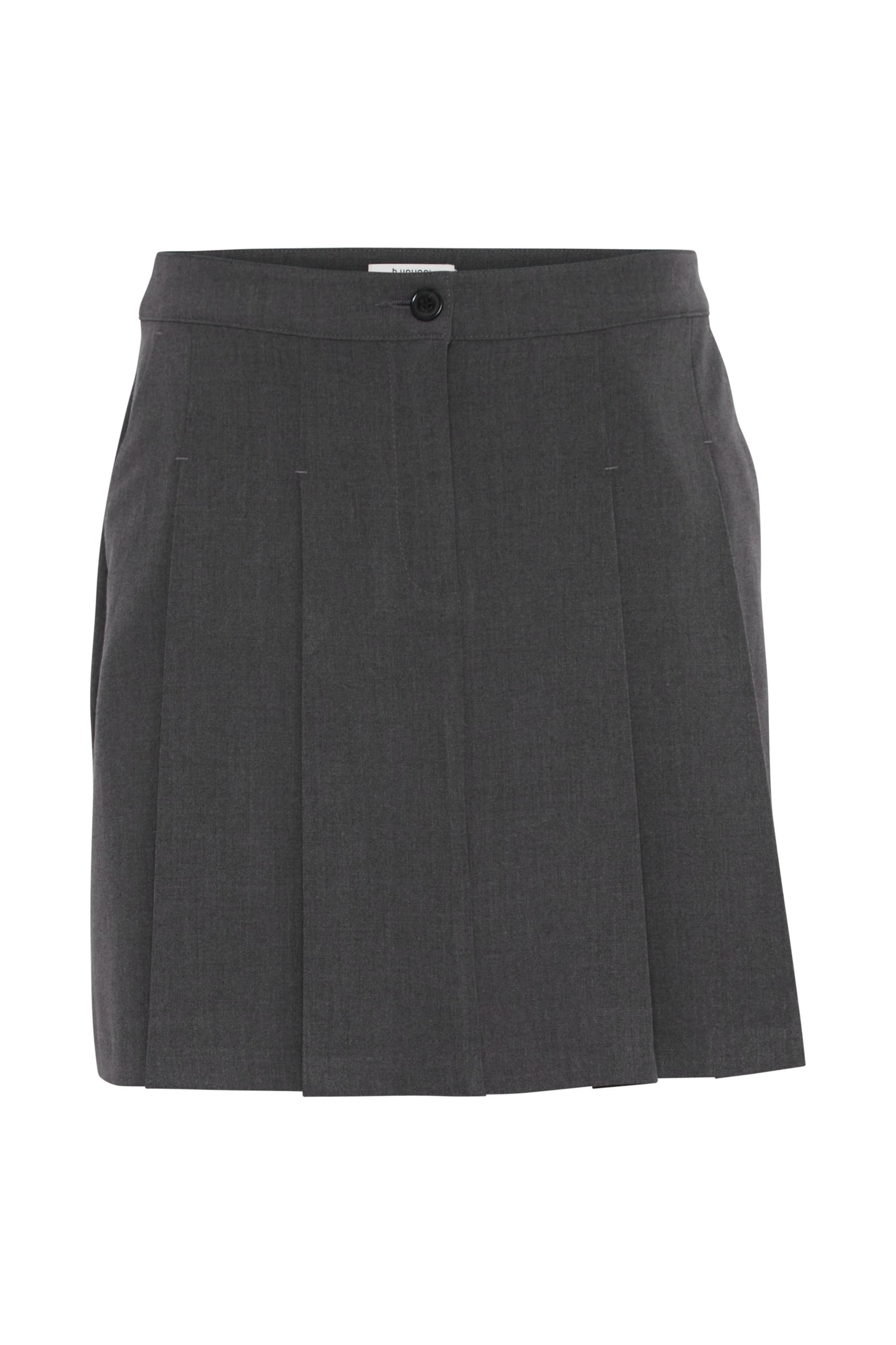 b.young Skirt in Grey: front