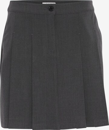 b.young Skirt in Grey: front