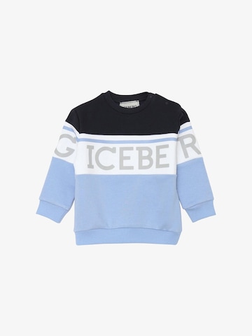 ICEBERGS Sweatshirt in Blau: Vorderseite
