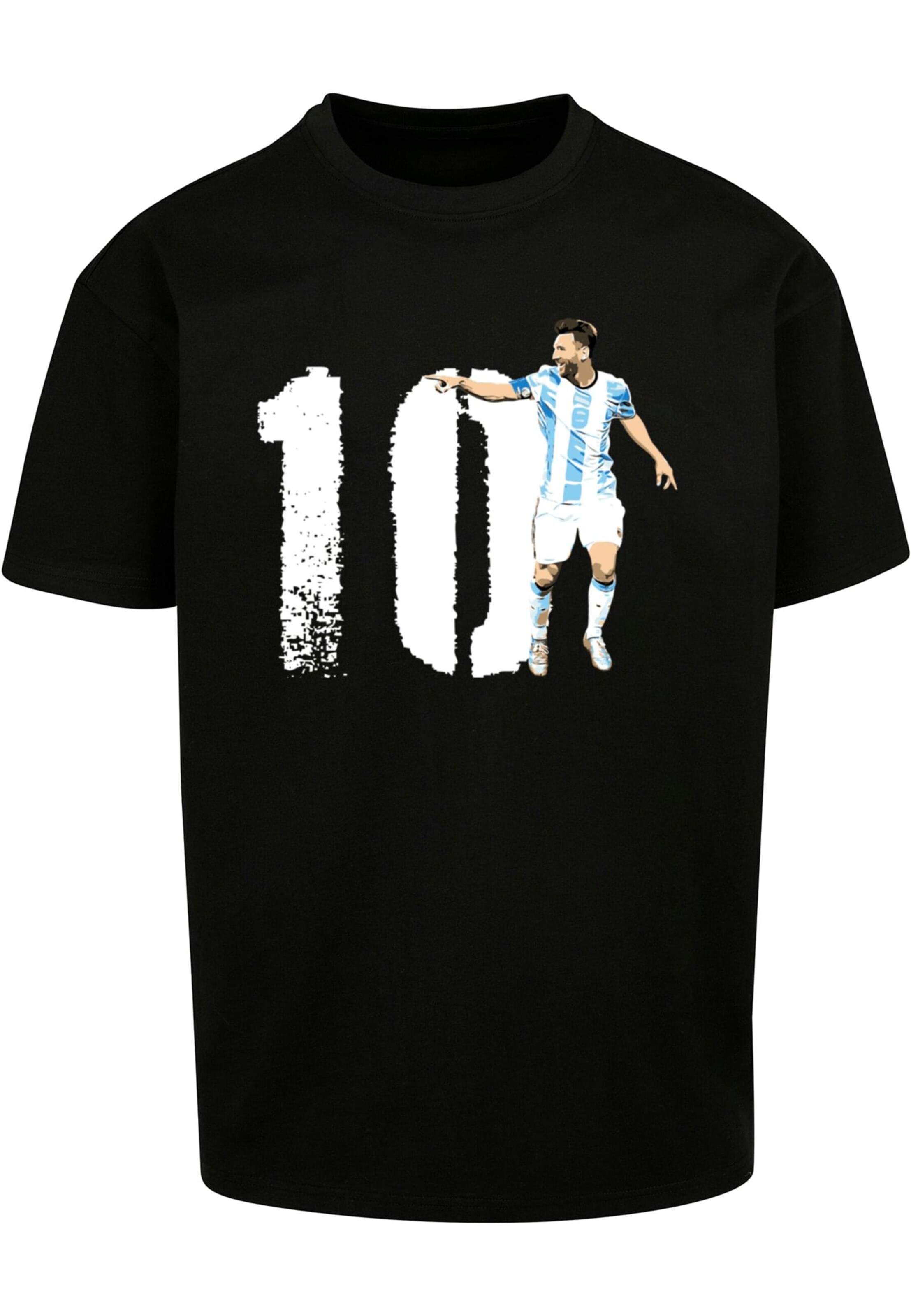 Merchcode Shirt 'Player 4' in Black: front