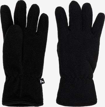 NAME IT - Guantes 'MAR' en negro: frente