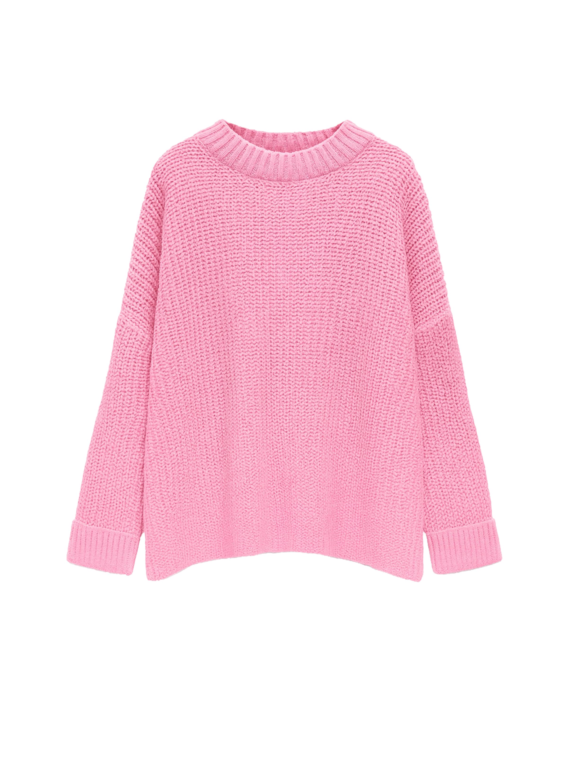 Pullover di Elara in rosa: frontale