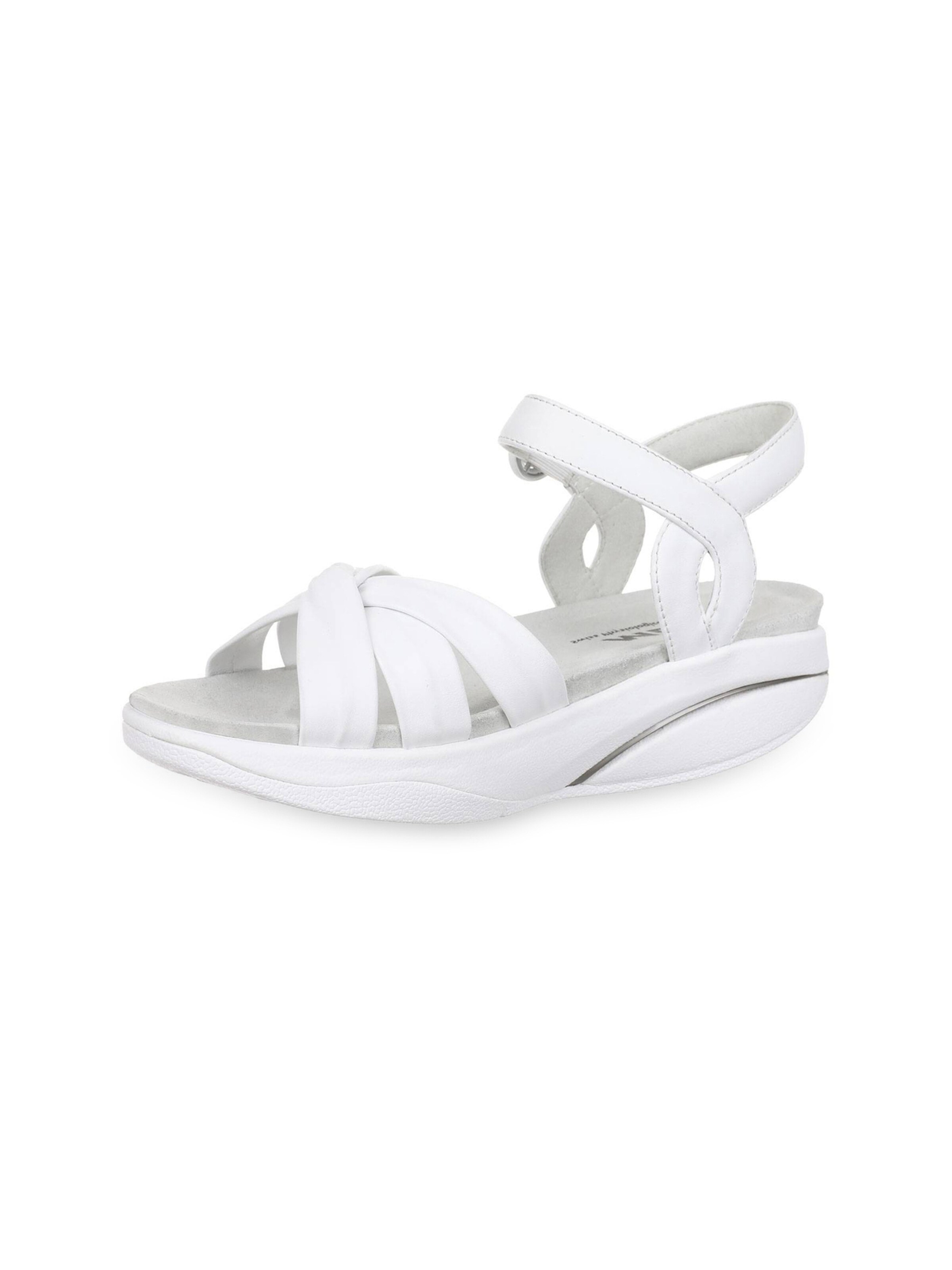 MBT - Sandália ' KAWERIA 7 ' em branco: frente