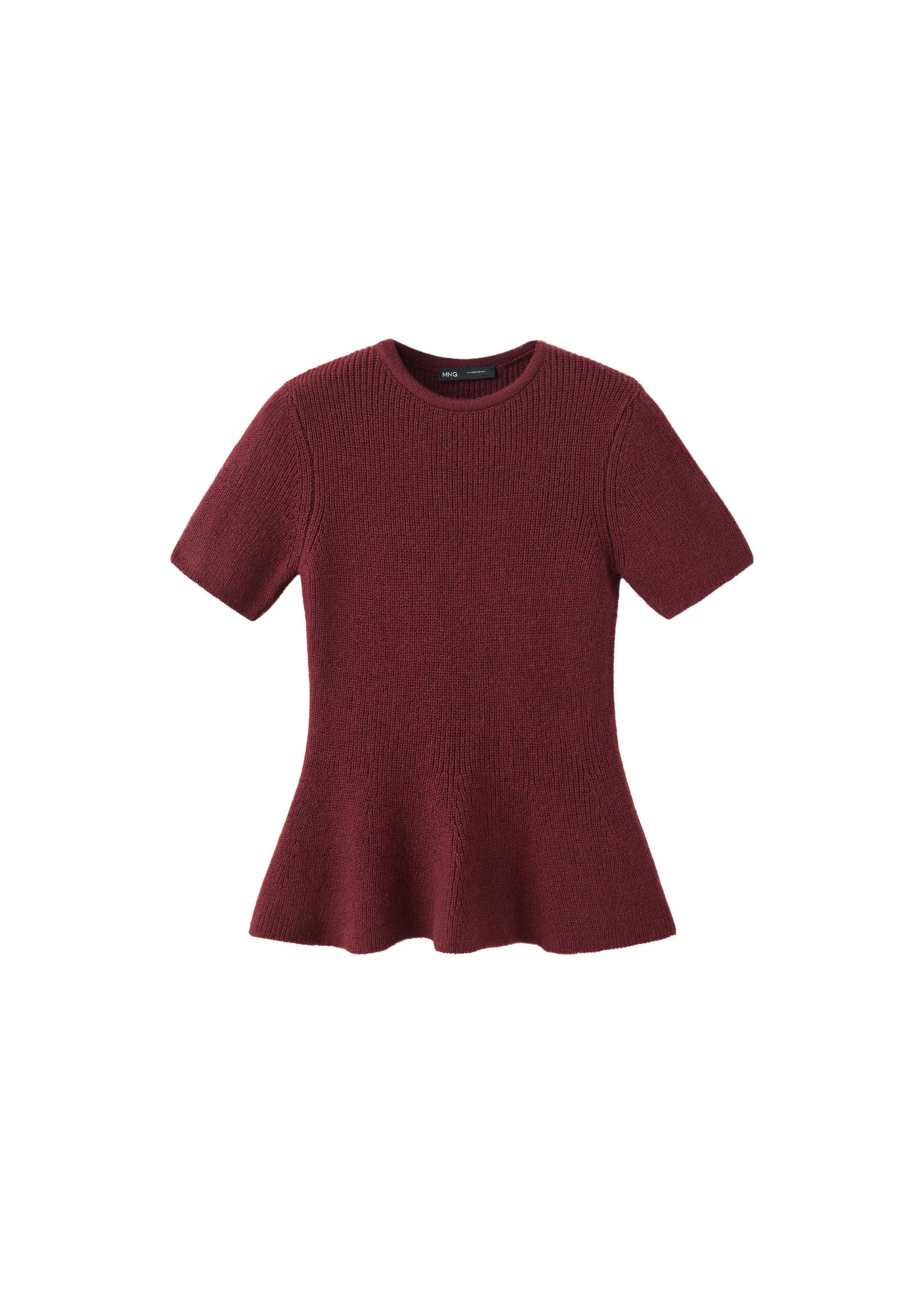 MANGO Sweater 'PEPLIOTE' in Red: front