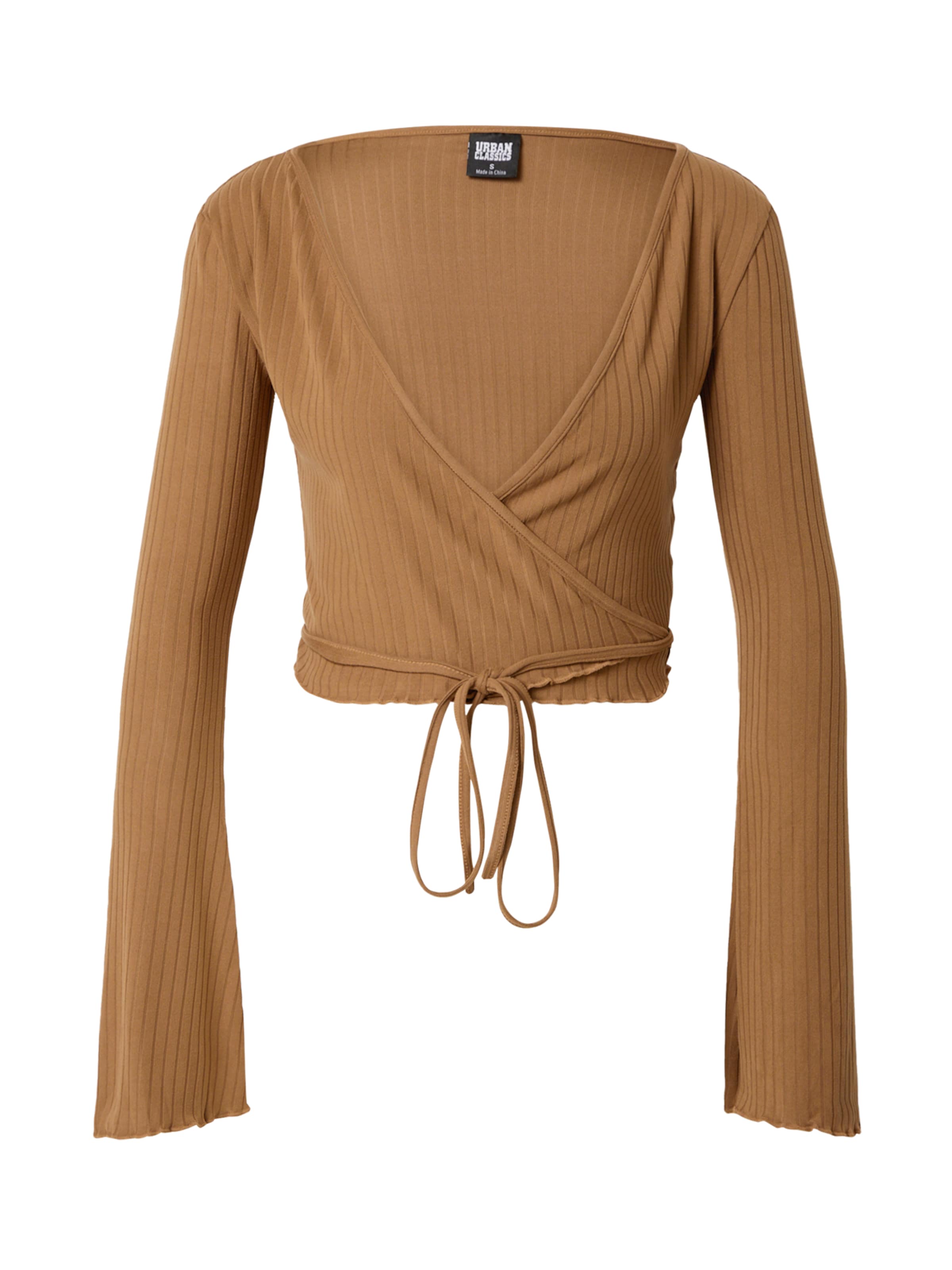 Urban Classics Вязаная кофта в Коричневый: спереди