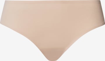 Slip ' Invisible Touch ' Hanro en beige : devant