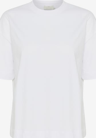 T-shirt 'KATomina' Kaffe en blanc : devant
