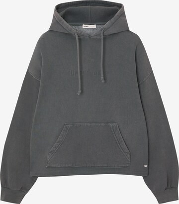 Pull&Bear Sweatshirt in Grey: front