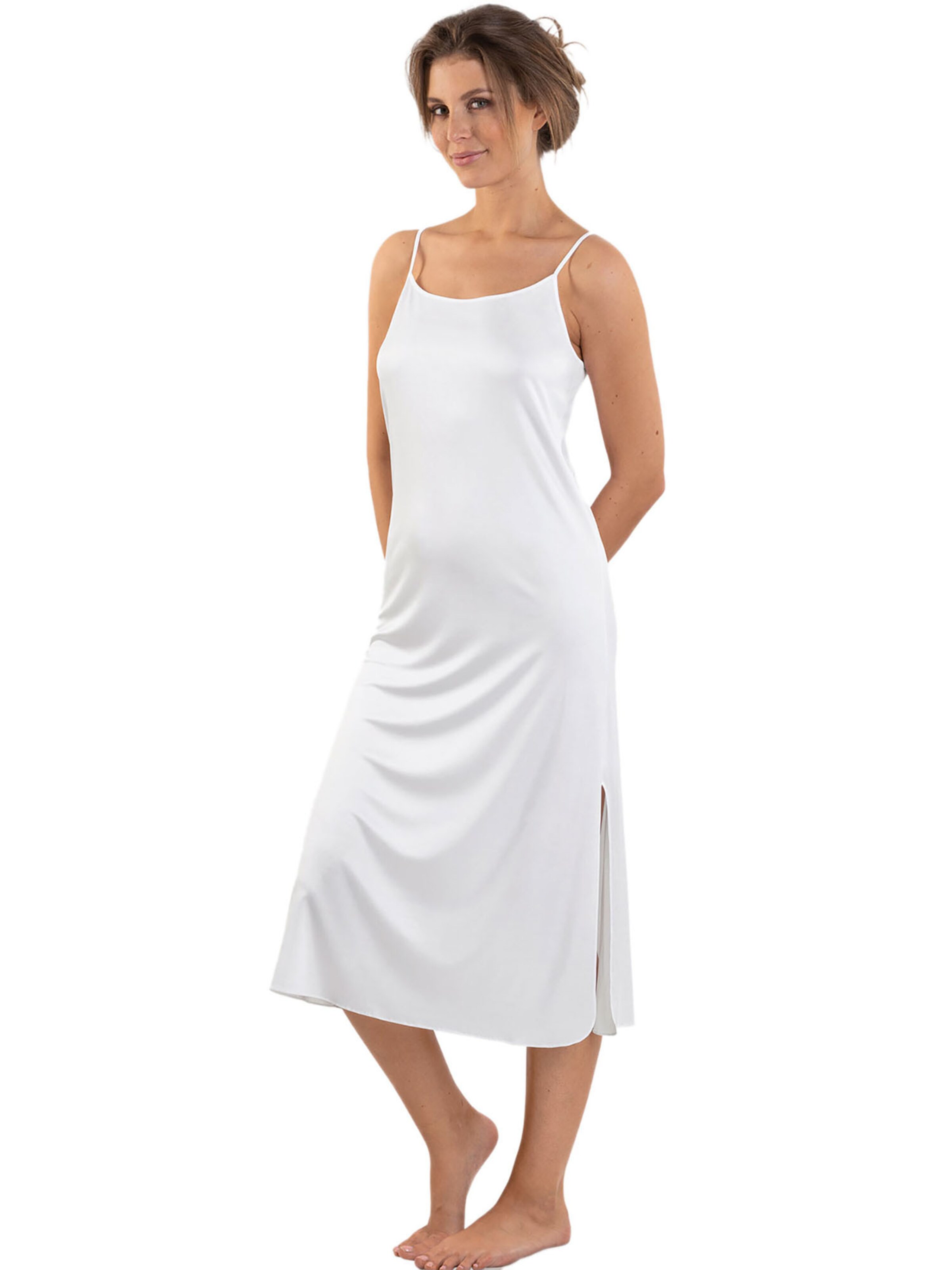 Nina von C. Undershirt 'Elegance' in White: front