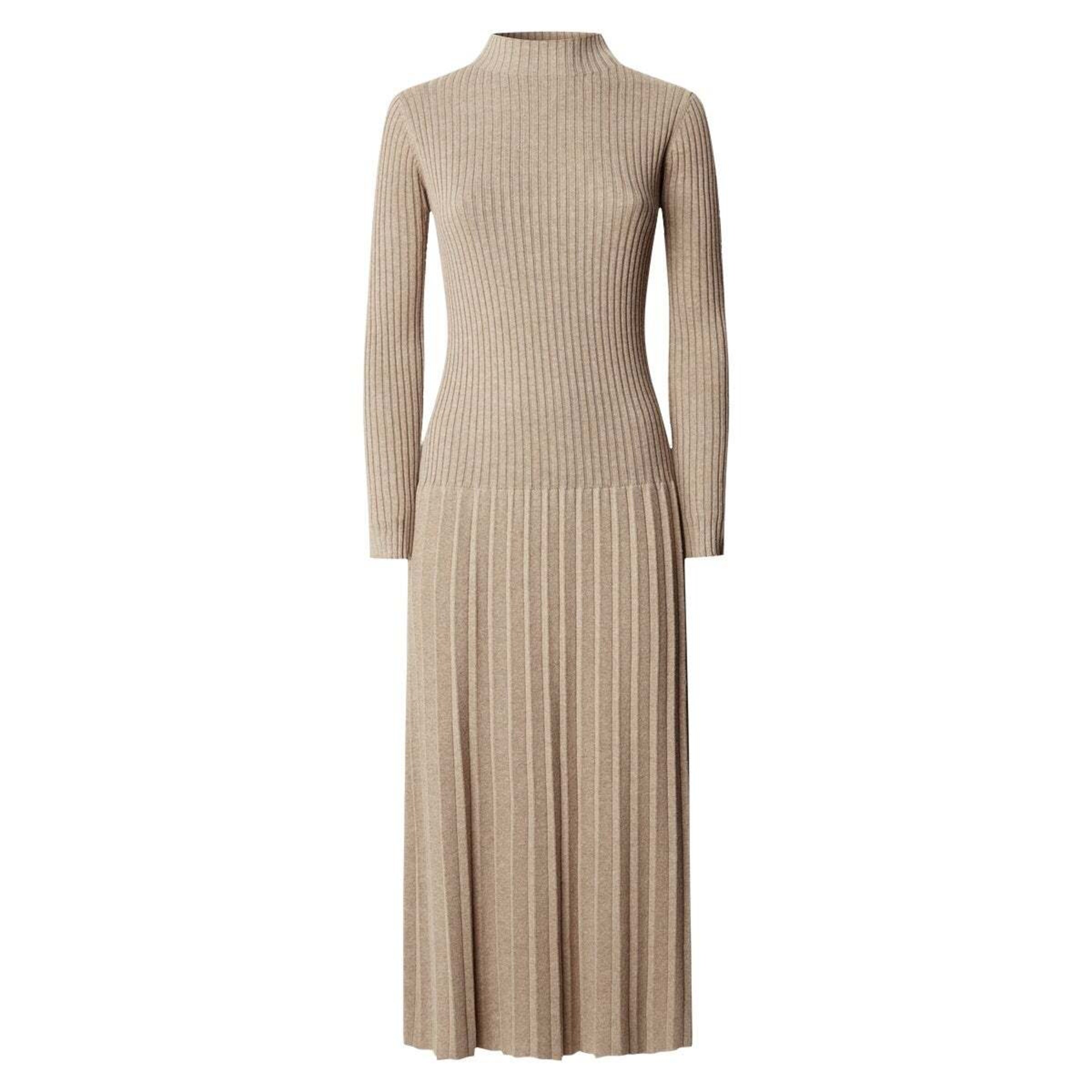 Pepe Jeans Gebreide jurk 'Anna' in L in de kleur Beige, Productweergave