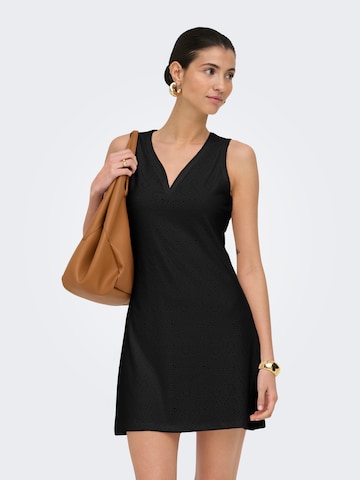 ONLY Kleid 'ONLSmilla' in Schwarz: Vorderseite