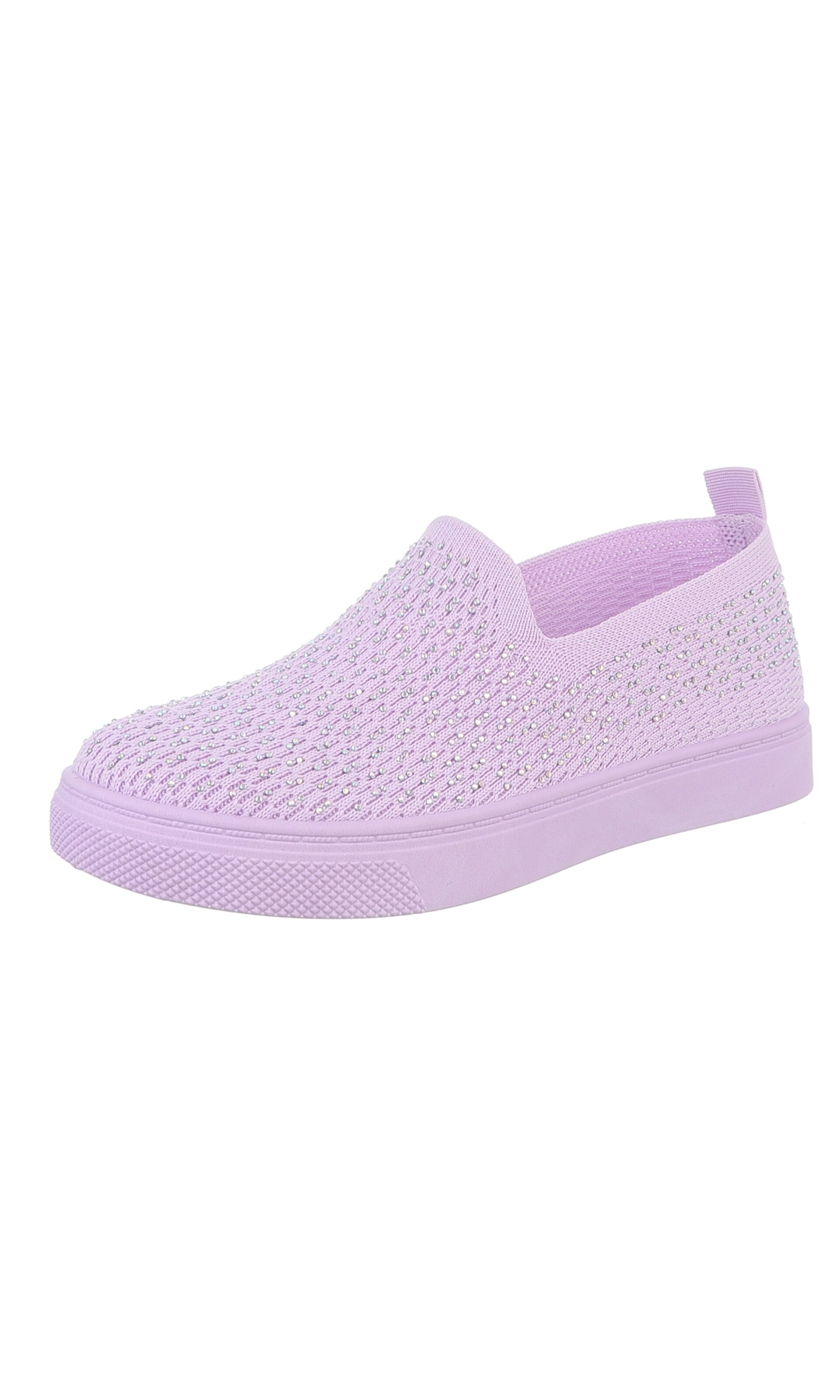 Ital-Design Slip On in Lila: Vorderseite