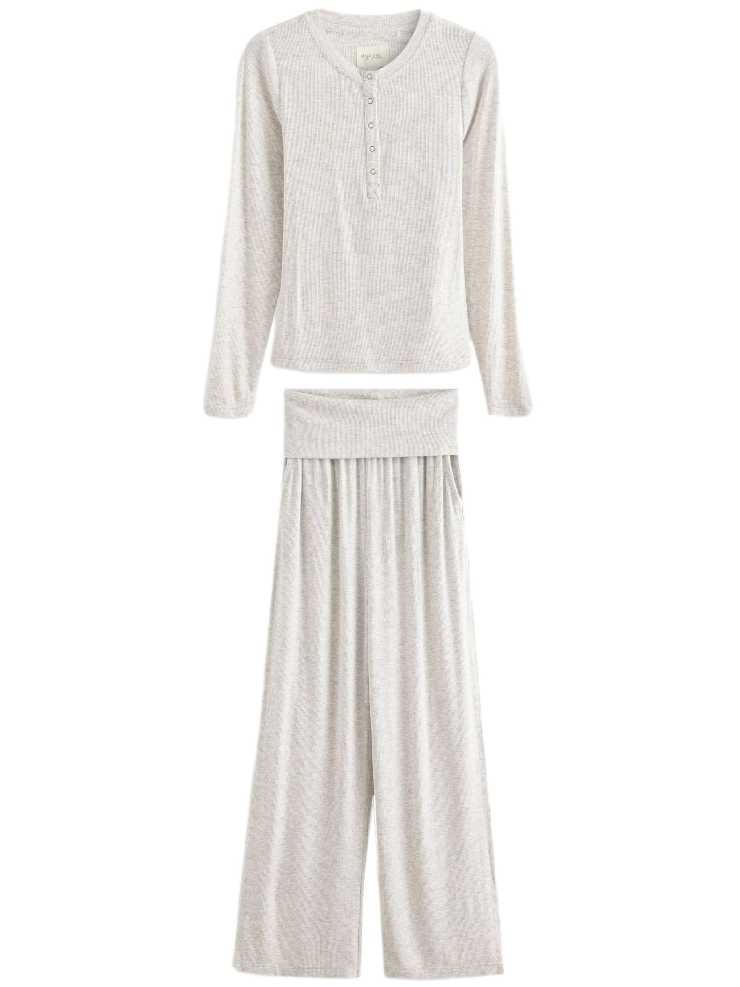 Next Pajama in Grey: front