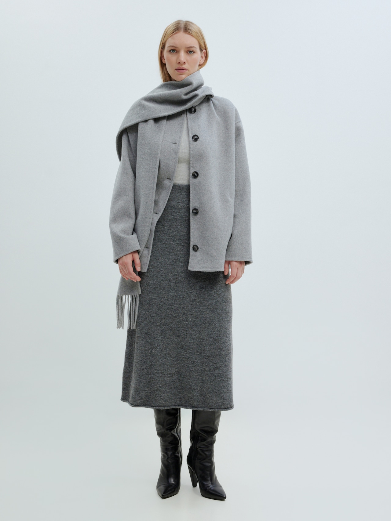 EDITED Gonna 'Panja' grigio