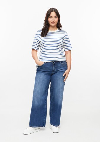 T-shirt s.Oliver CURVE en bleu