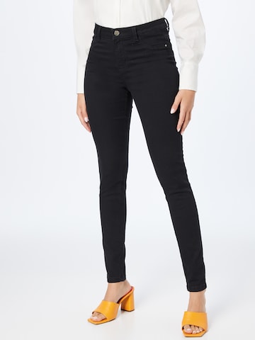 Kaffe Slim fit Jeans 'Laura' in Black: front