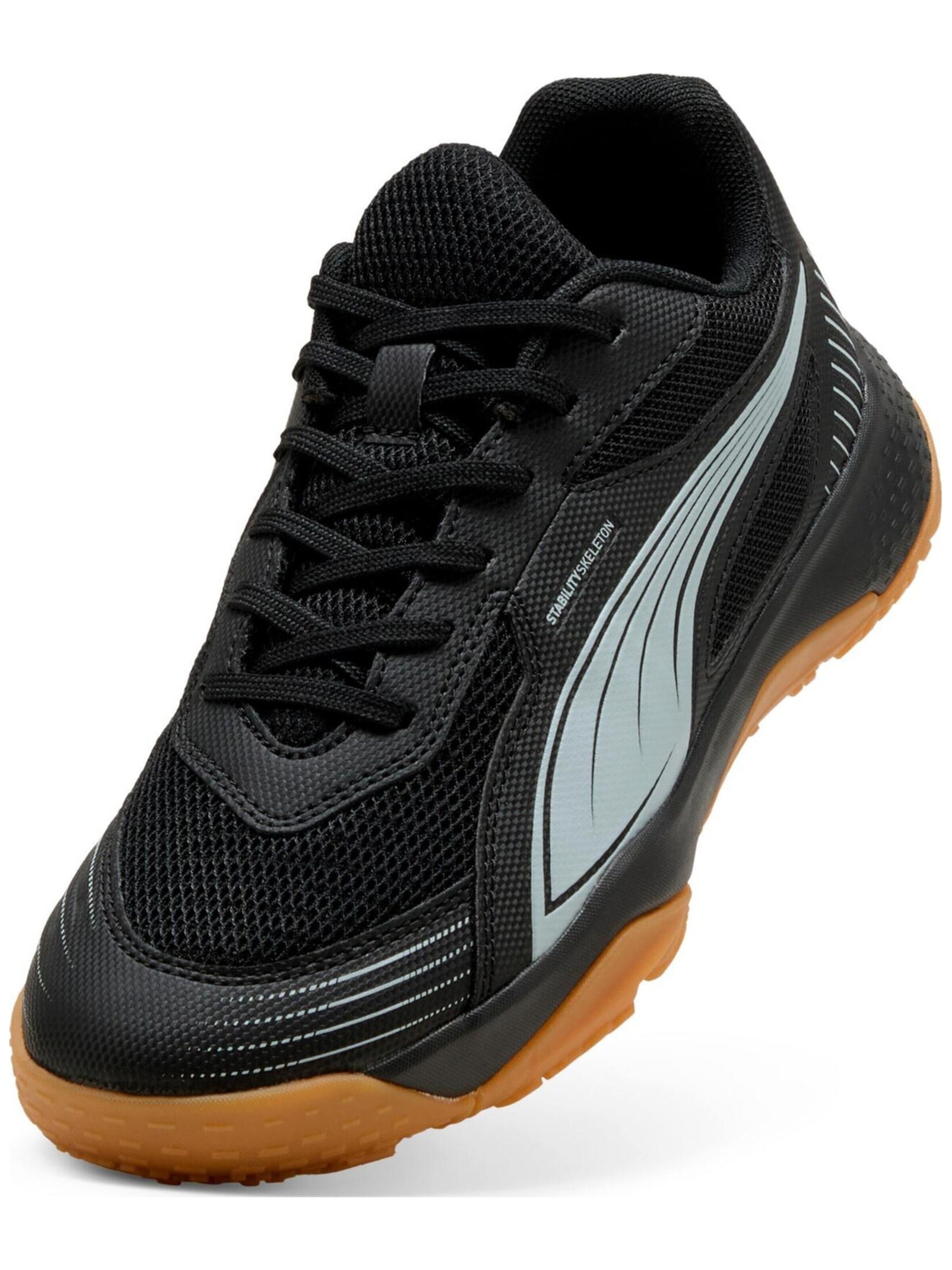PUMA - Zapatillas de fútbol 'Puma Solarflash III Jr Team' en negro