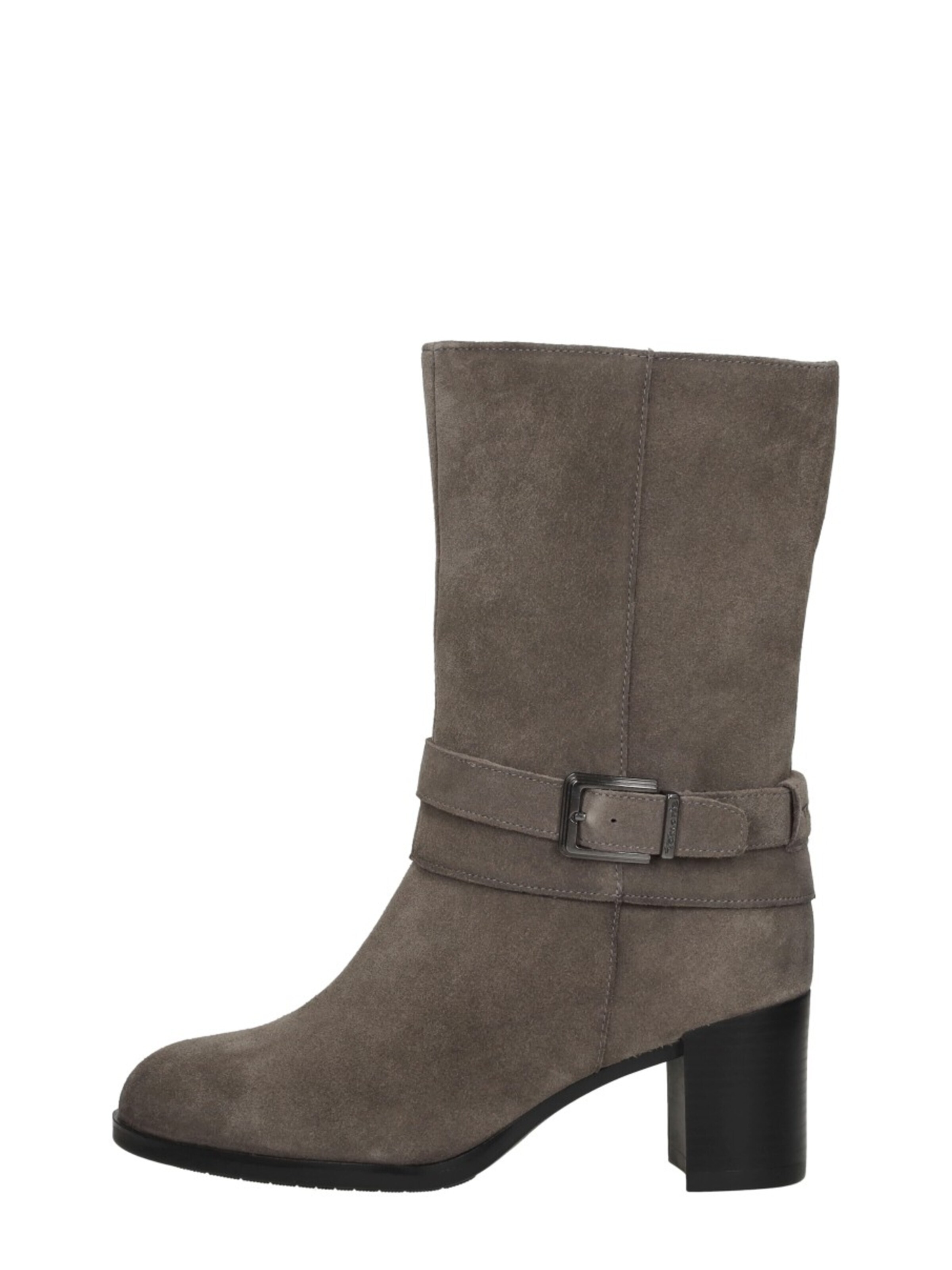 Boots 'Enkellaarsjes Hak' Tamaris en gris : devant