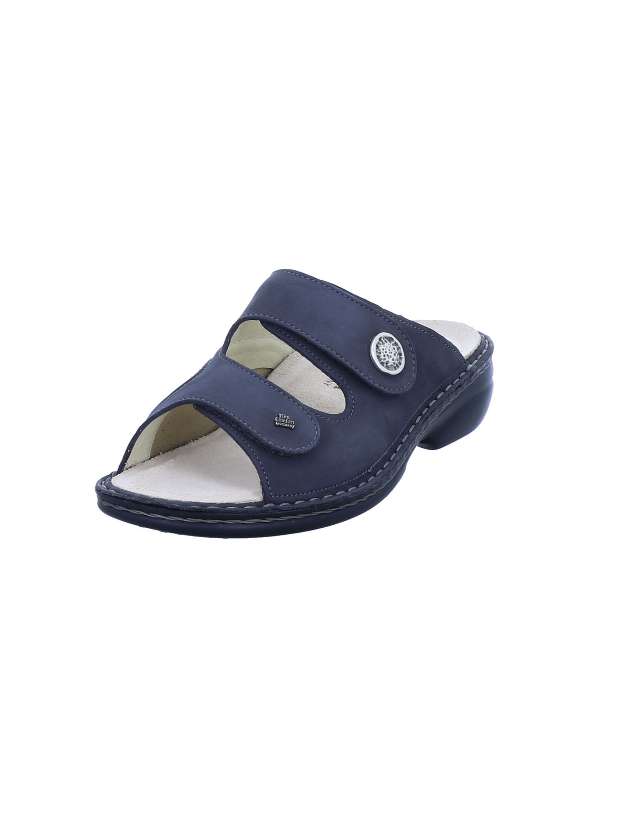 Finn Comfort Mules 'ZENO' in Grey: front