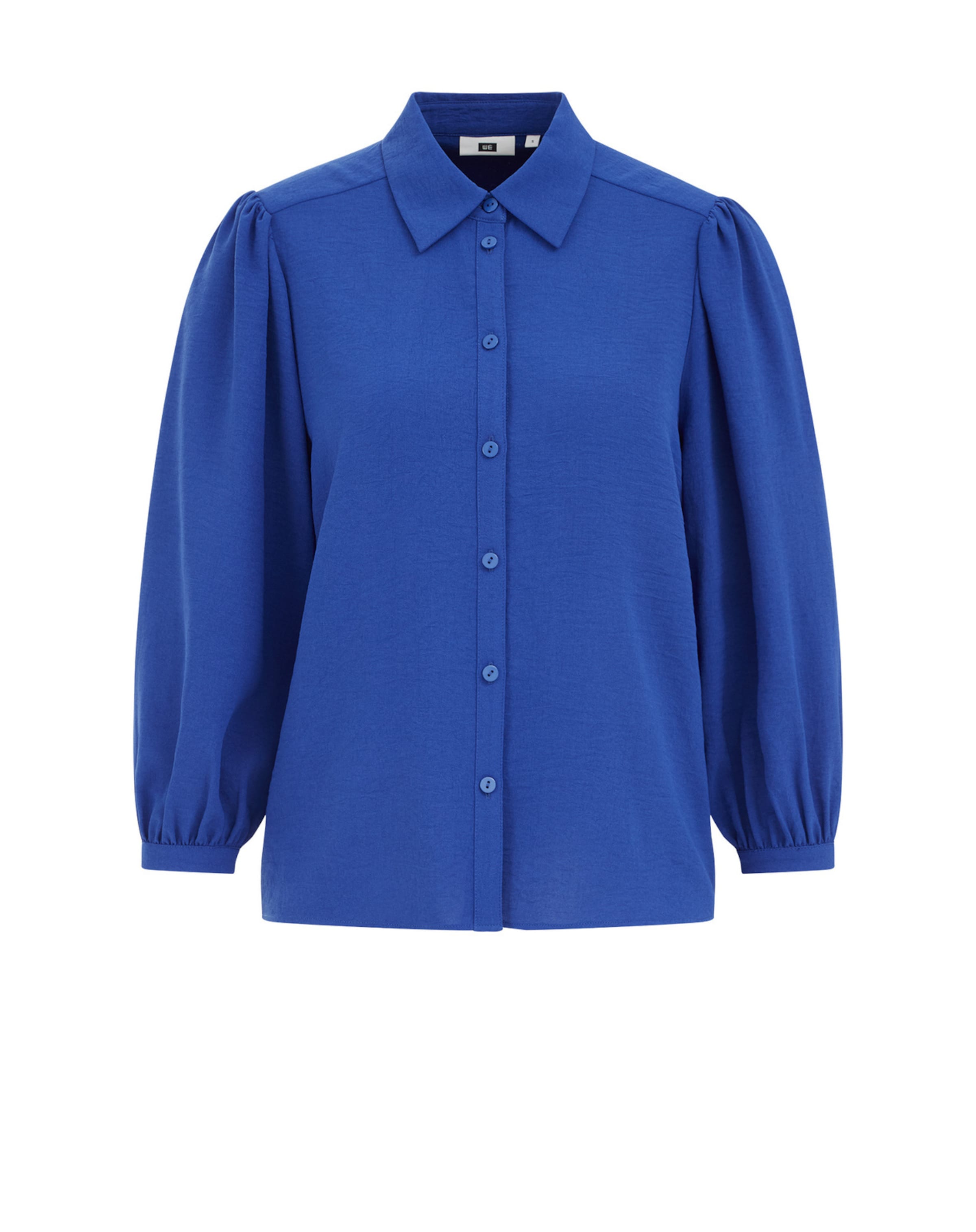 WE Fashion Blouse in Blauw: voorkant