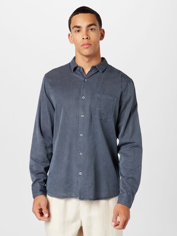 Cotton On Regular Fit Skjorte 'Stockholm' i blå: forside