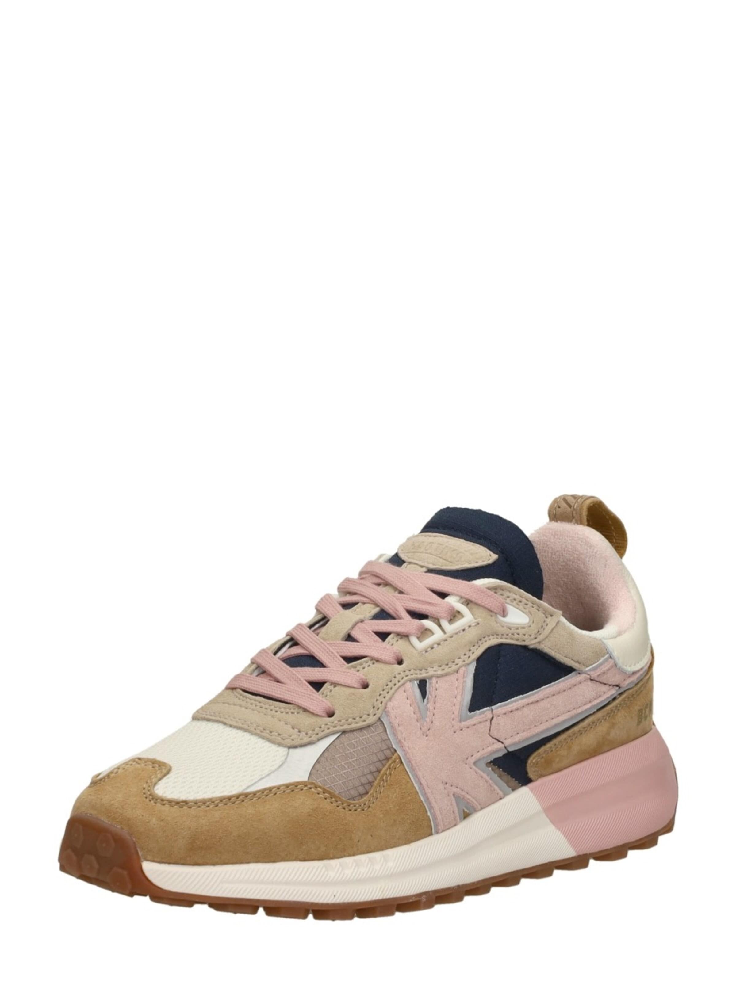 Kaotiko Sneakers laag 'Detroit' in Beige
