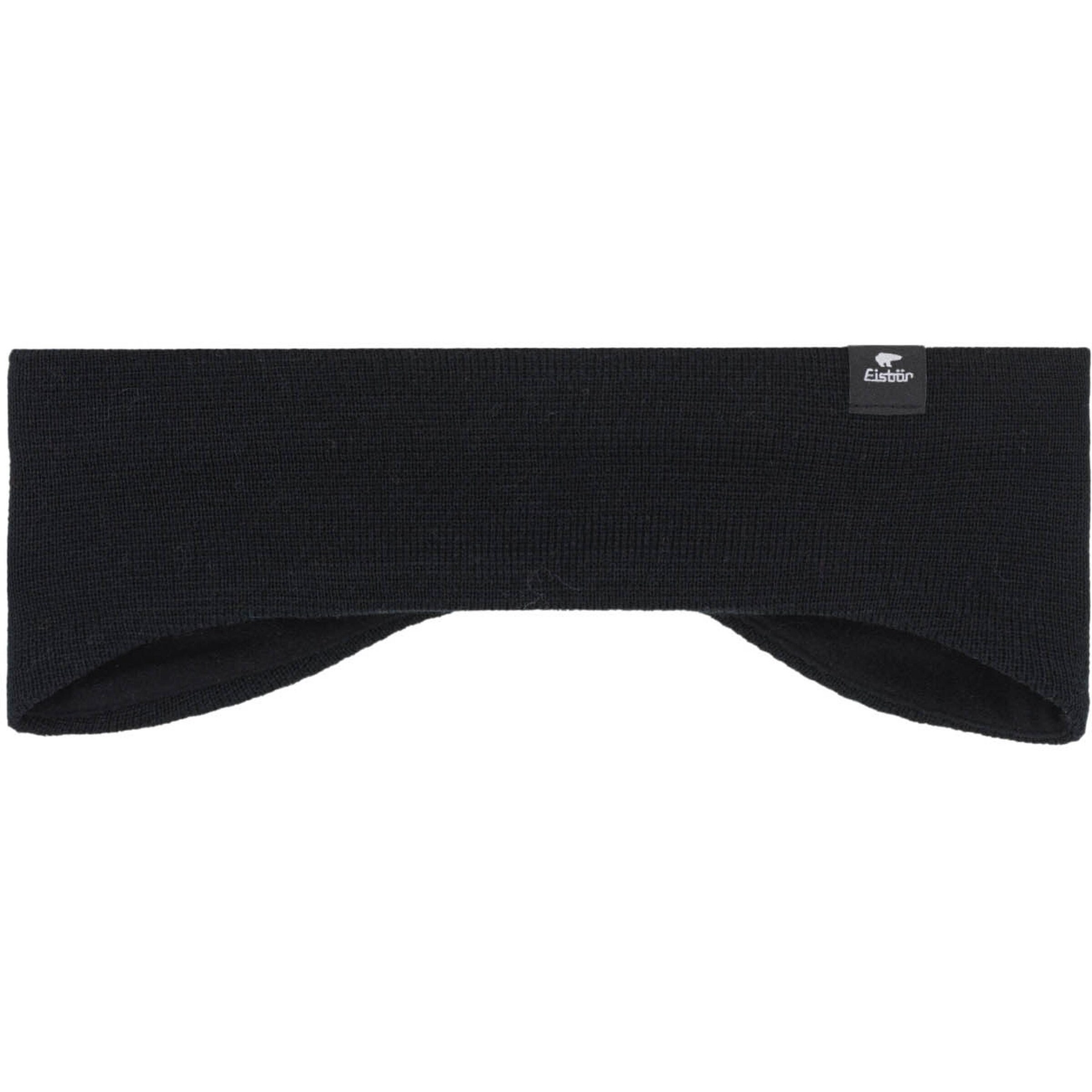 Eisbär Headband 'Hagen' in Black: front