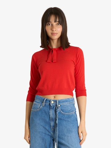 ViCOLO Trui in Rood: voorkant