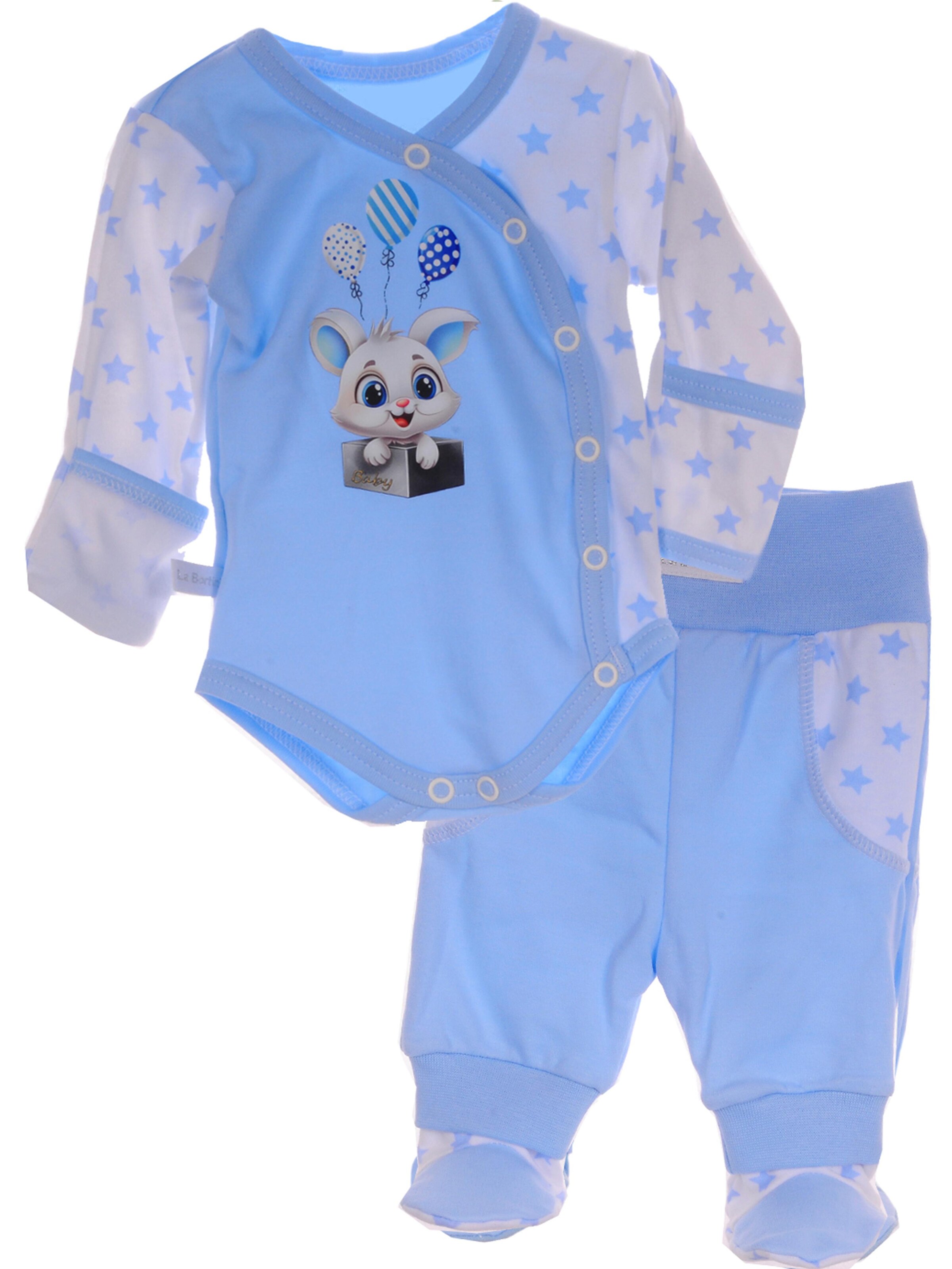 La Bortini Set‌‌‌‌‌‌‌‌‌‌ in Blau: Vorderseite