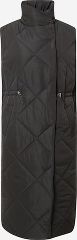 River Island Vest in Black: front