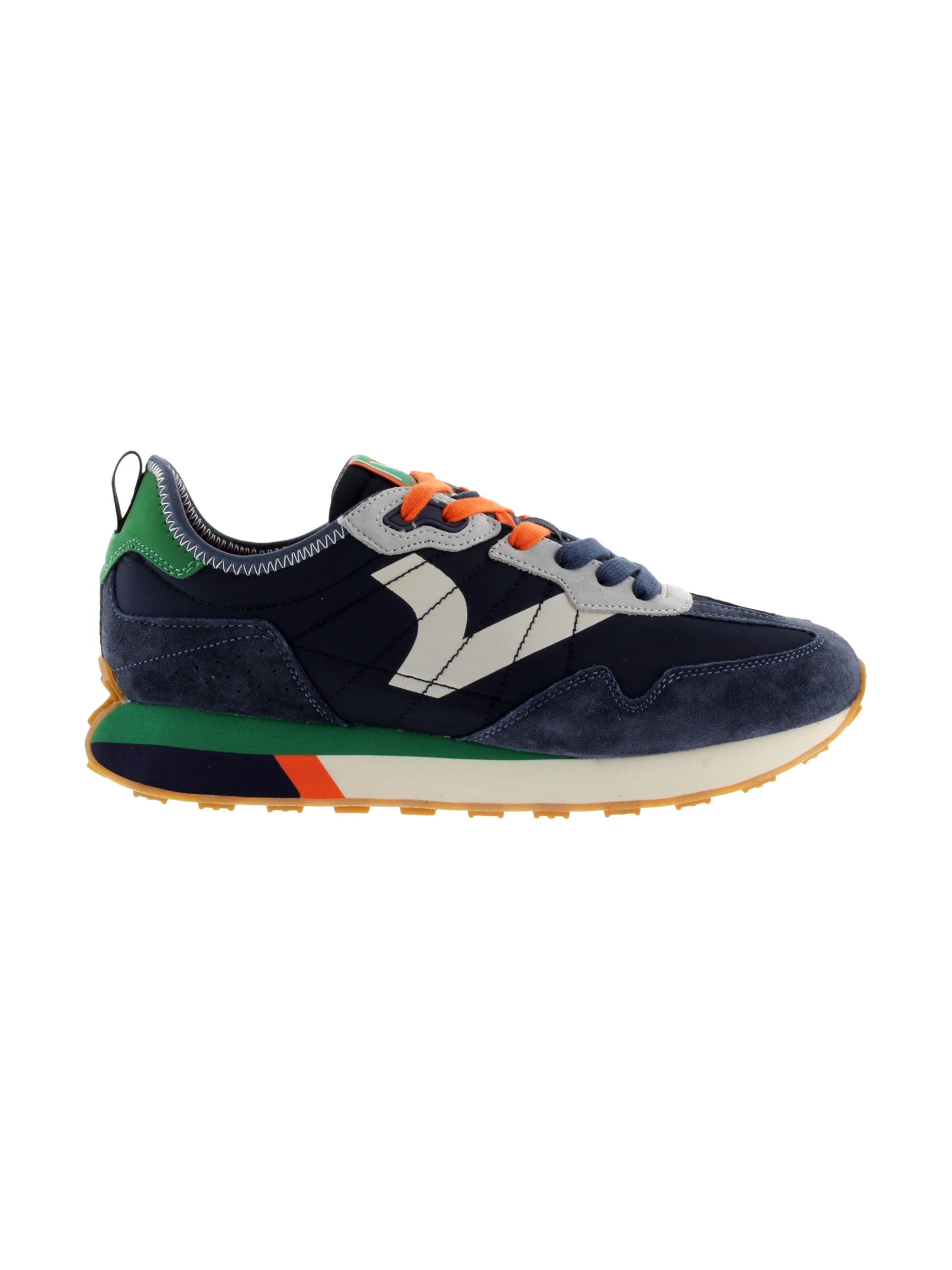 Chaussure de sport à lacets 'Leder-Sneaker' victoria en bleu
