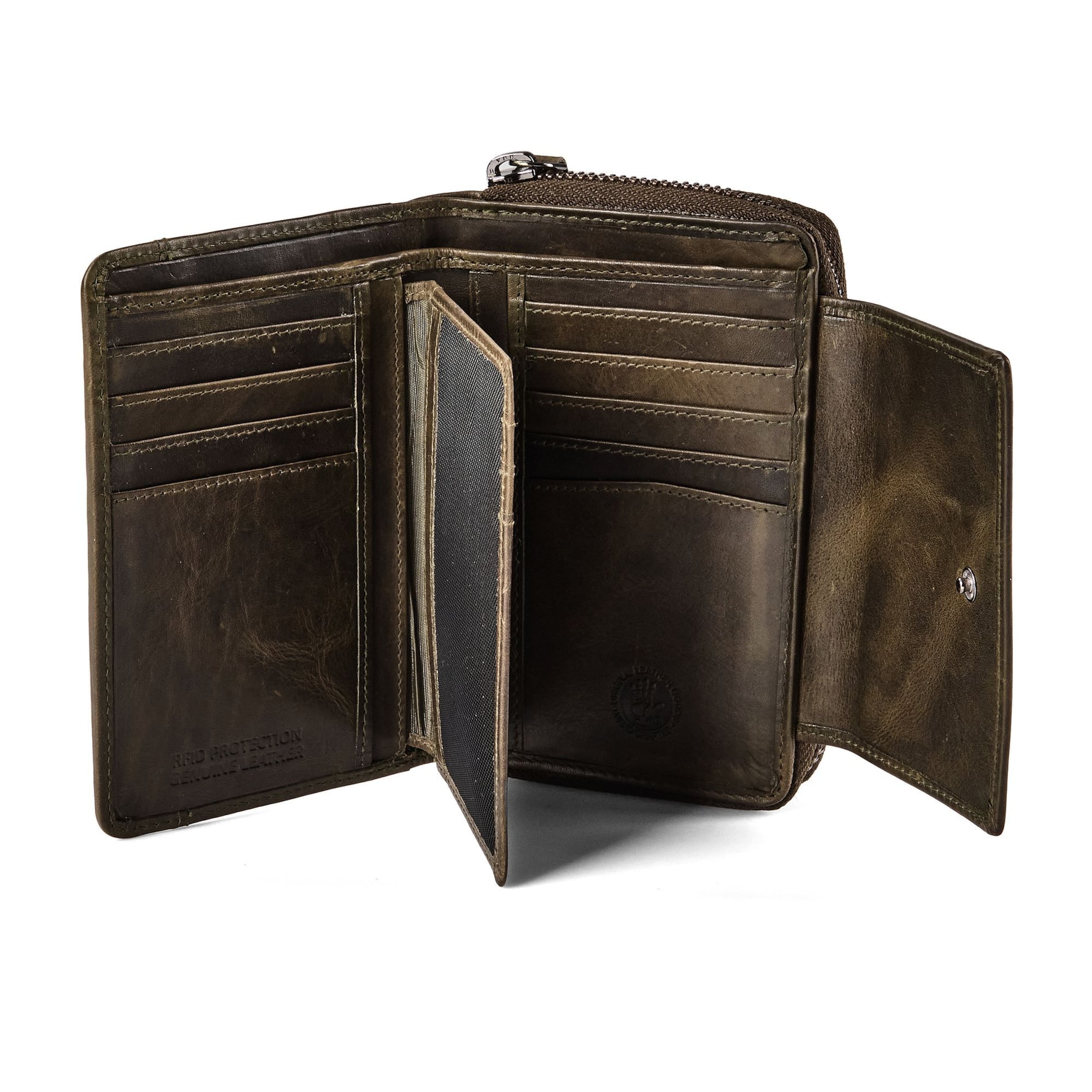 Porte-monnaies GREENBURRY en marron