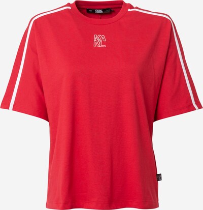 Karl Lagerfeld Shirt in de kleur Rood / Wit, Productweergave