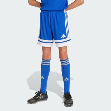 ADIDAS PERFORMANCE Regular Sports trousers 'Squadra 25' in Blue: front