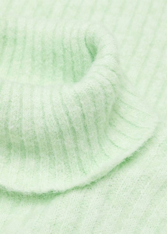 MANGO Sweter 'Pomme' w kolorze zielony