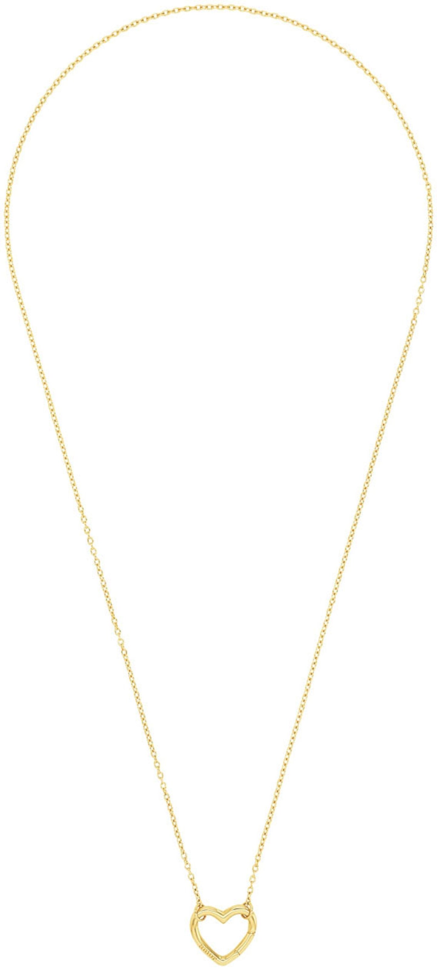 AMOR Kette in Gold: Vorderseite