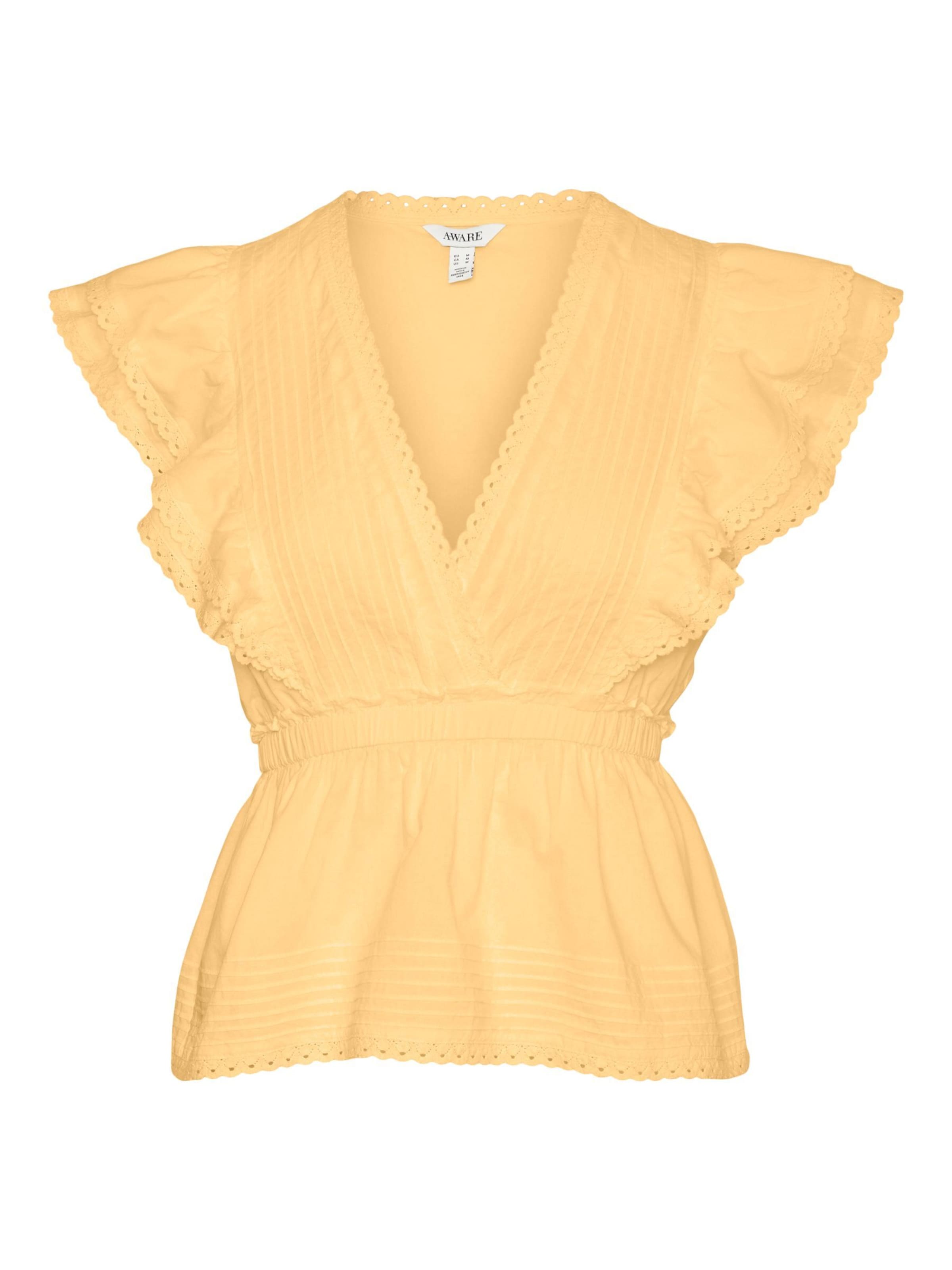 Camicia da donna 'VMNorden' di VERO MODA in giallo: frontale