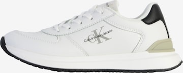 Calvin Klein - Zapatillas deportivas en blanco: frente