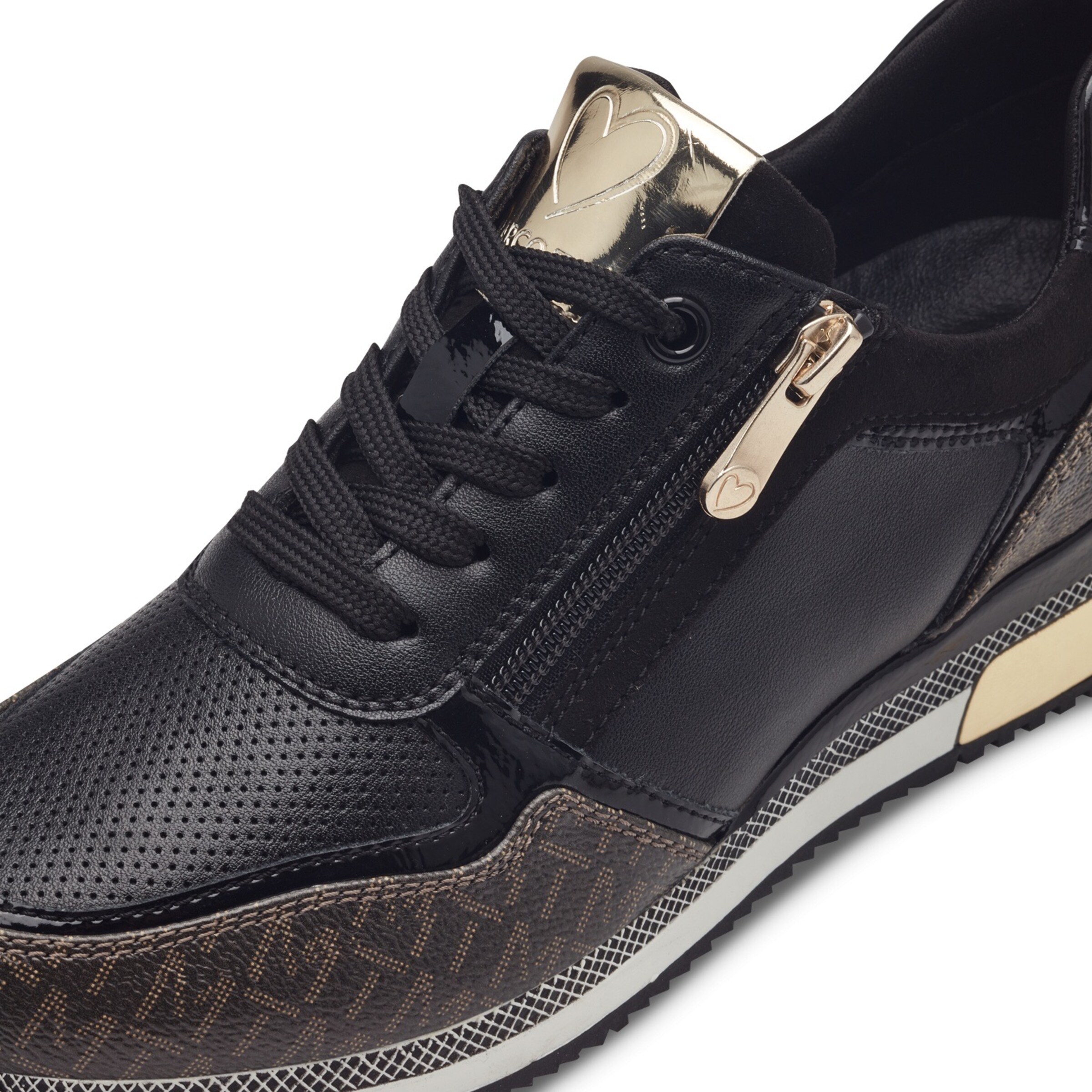 MARCO TOZZI Sneaker in Schwarz