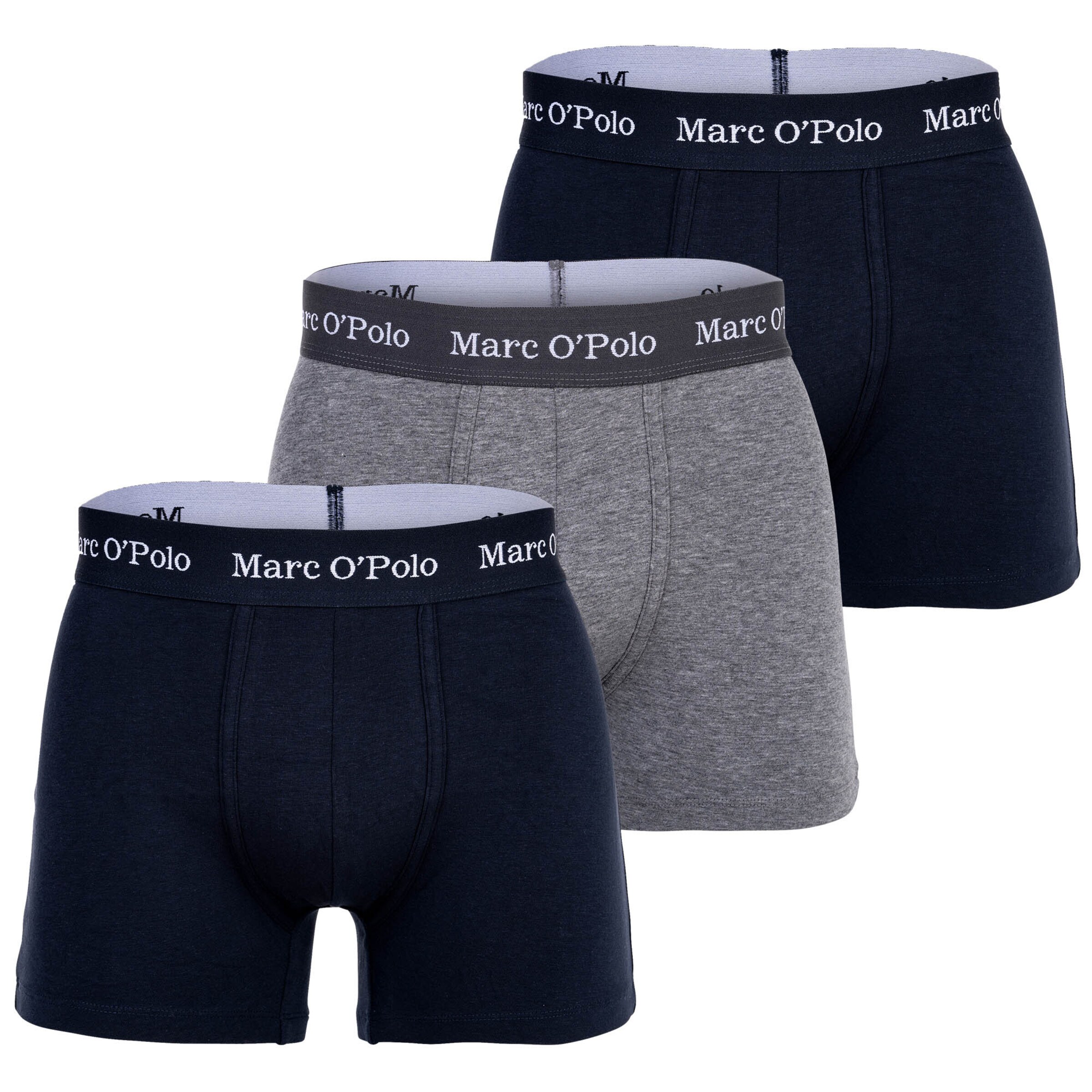 Marc O'Polo Boxershorts in Blauw: voorkant