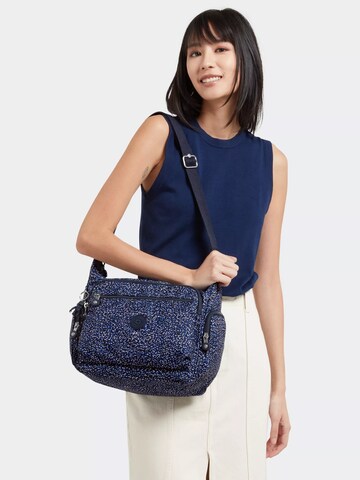 KIPLING - Mala de ombro 'GABBIE' em azul: frente