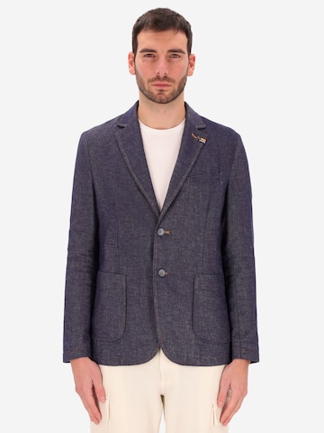 Distretto12 Regular Fit Sakko 'Bax' in Blau: Vorderseite