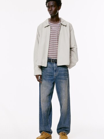 Veste mi-saison Pull&Bear en gris