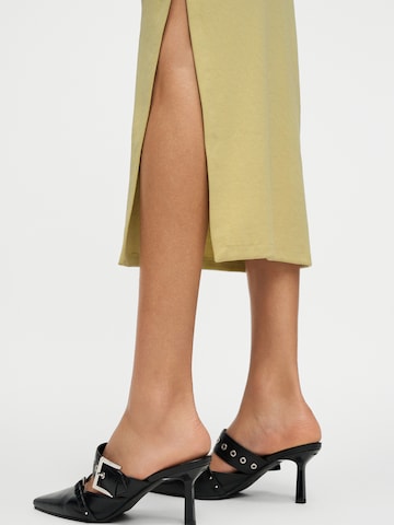 HUGO Klänning 'Nalimera' i gul