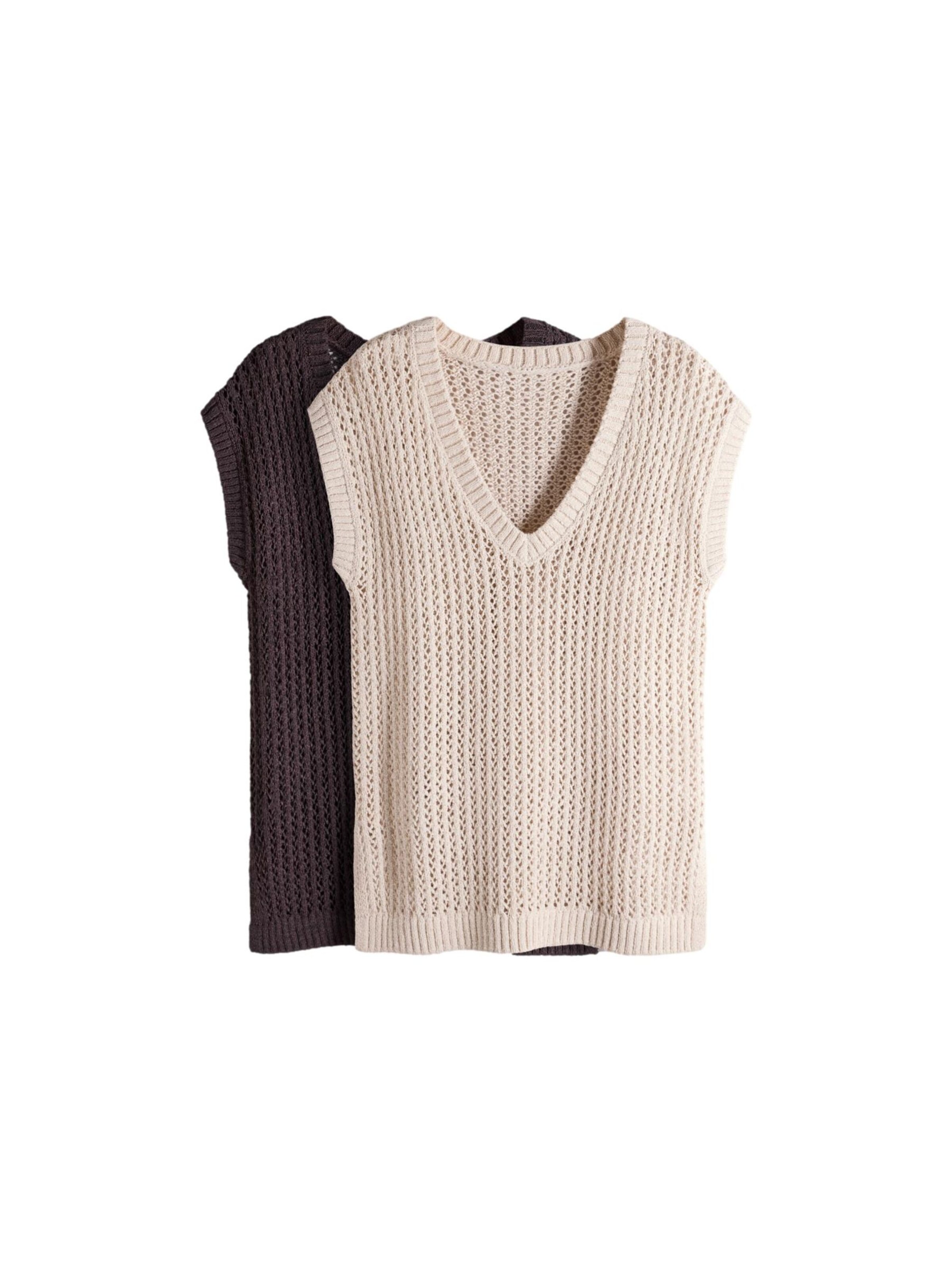 The Set - Jersey en beige: frente