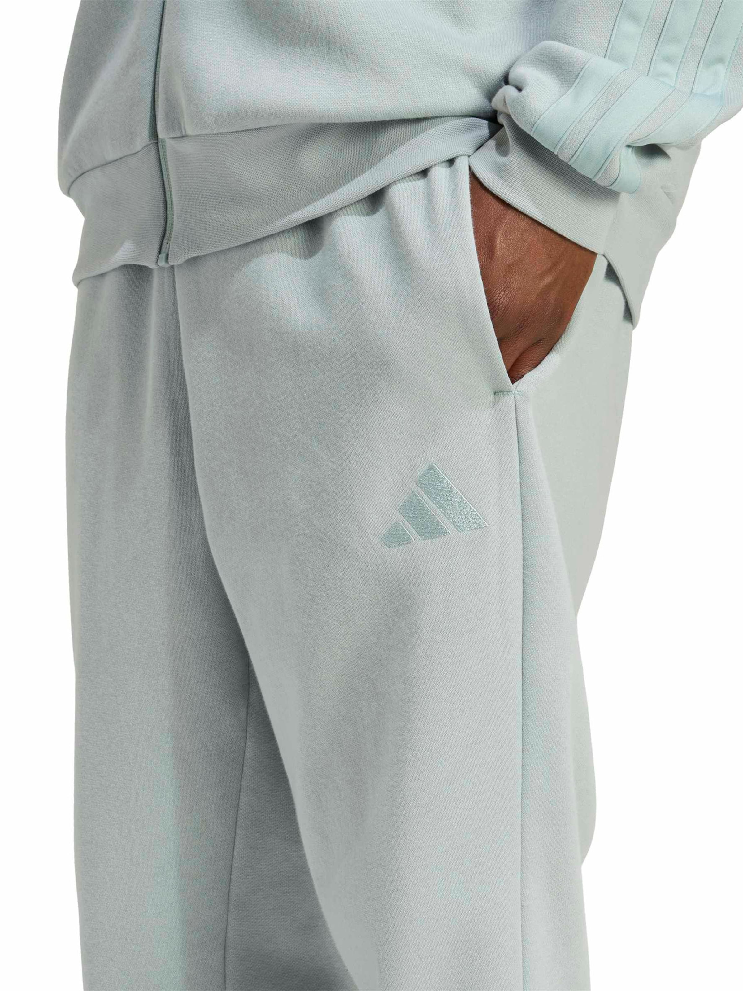 ADIDAS SPORTSWEAR Φόρμα '3-STRIPES FLEECE' σε πράσινο