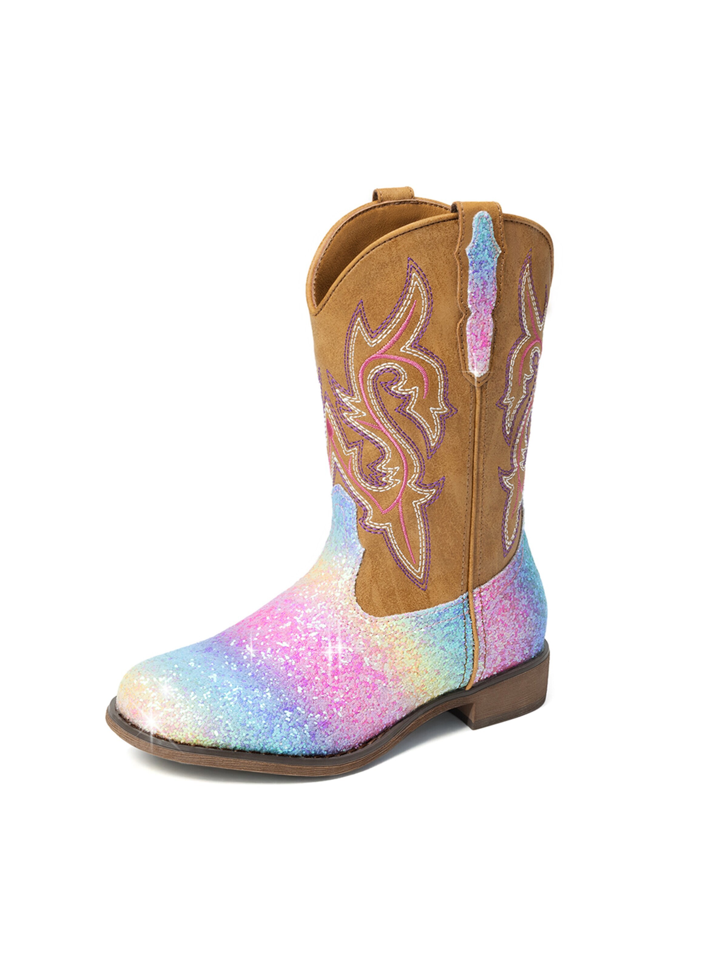 Bottes 'DREAM PAIRS Jungen Mädchen stiefel Wasserabweisend' Dream Pairs en multicouleur : devant