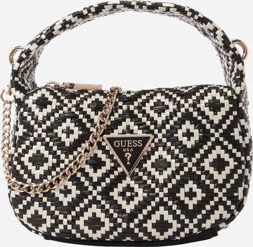 GUESS - Bolso de mano 'RIANEE' en negro: frente