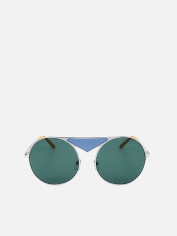 Occhiali da sole di Karl Lagerfeld in argento: frontale