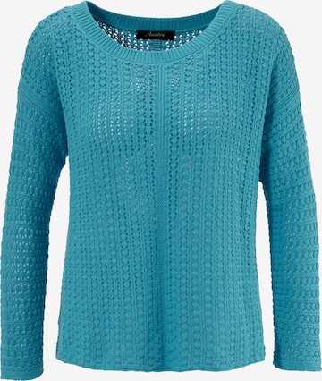 Aniston CASUAL Sweater in Blue: front